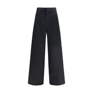 Balenciaga Men Black Jeans & Pants